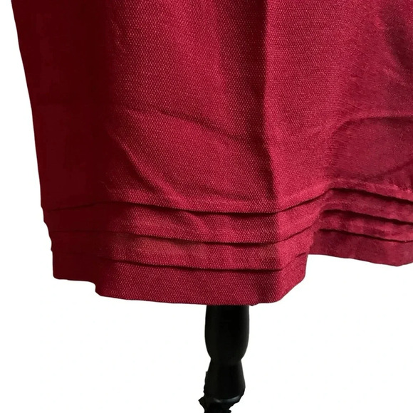 Rag & Bone Silk Two Toned Red Dress Tunic Size 4 - Picture 7 of 16